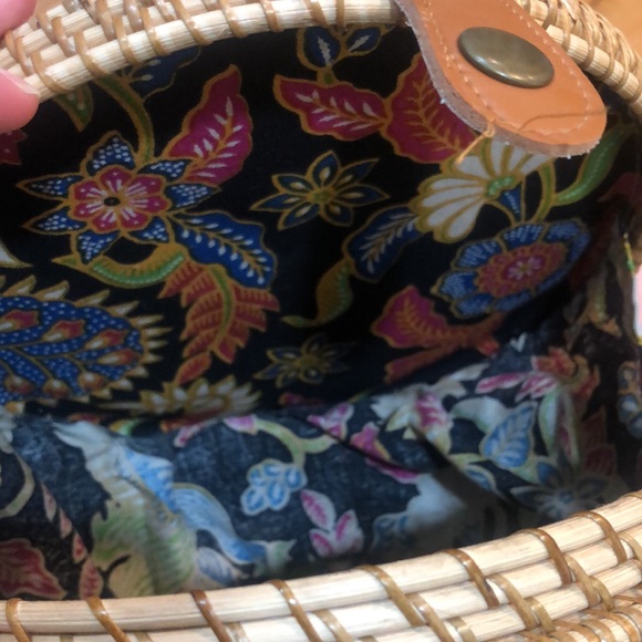 Straw circle bag - Picture 9 of 17